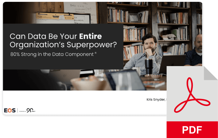 Can Data be your entire organization's superpower? PDF download thumbnail